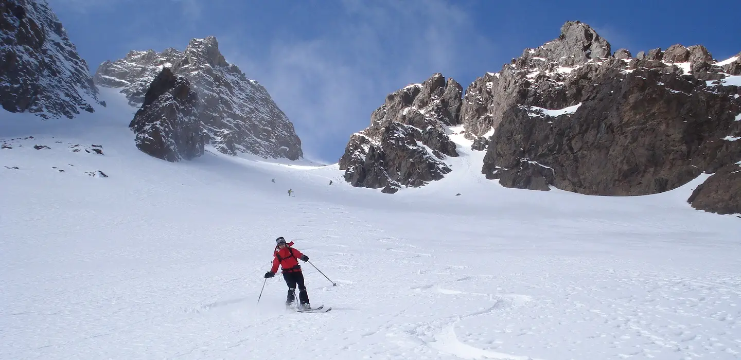 skiing in mount toubkal Morocco