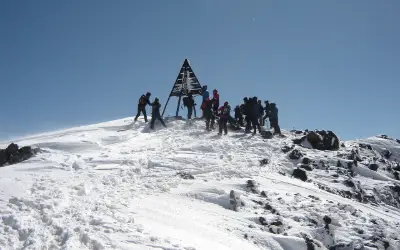 Mt Toubkal climb – ascent of Mount Toubkal in winter